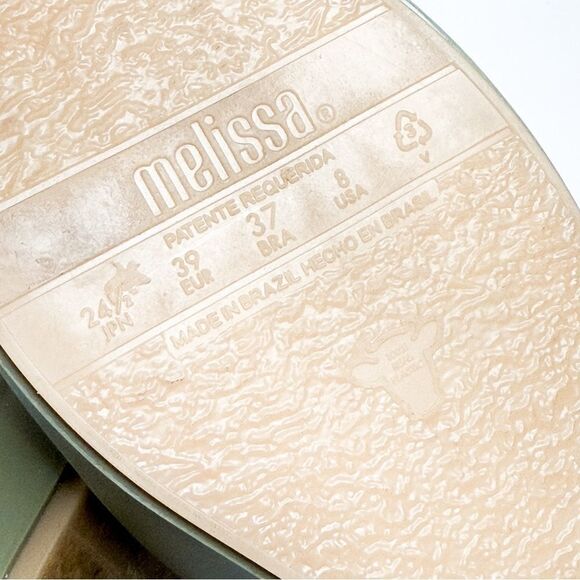 Melissa Possession Sneaker in Olive Green | Size 8 | Waterproof & Vegan - Picture 7 of 10